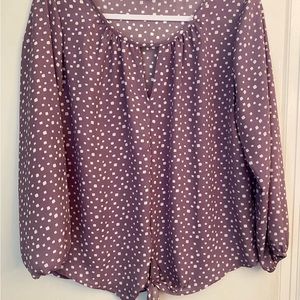 Light purple blouse